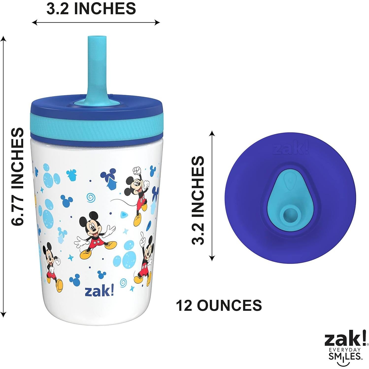 Vaso Infantil de Acero Inoxidable Mickey Mouse 355ml