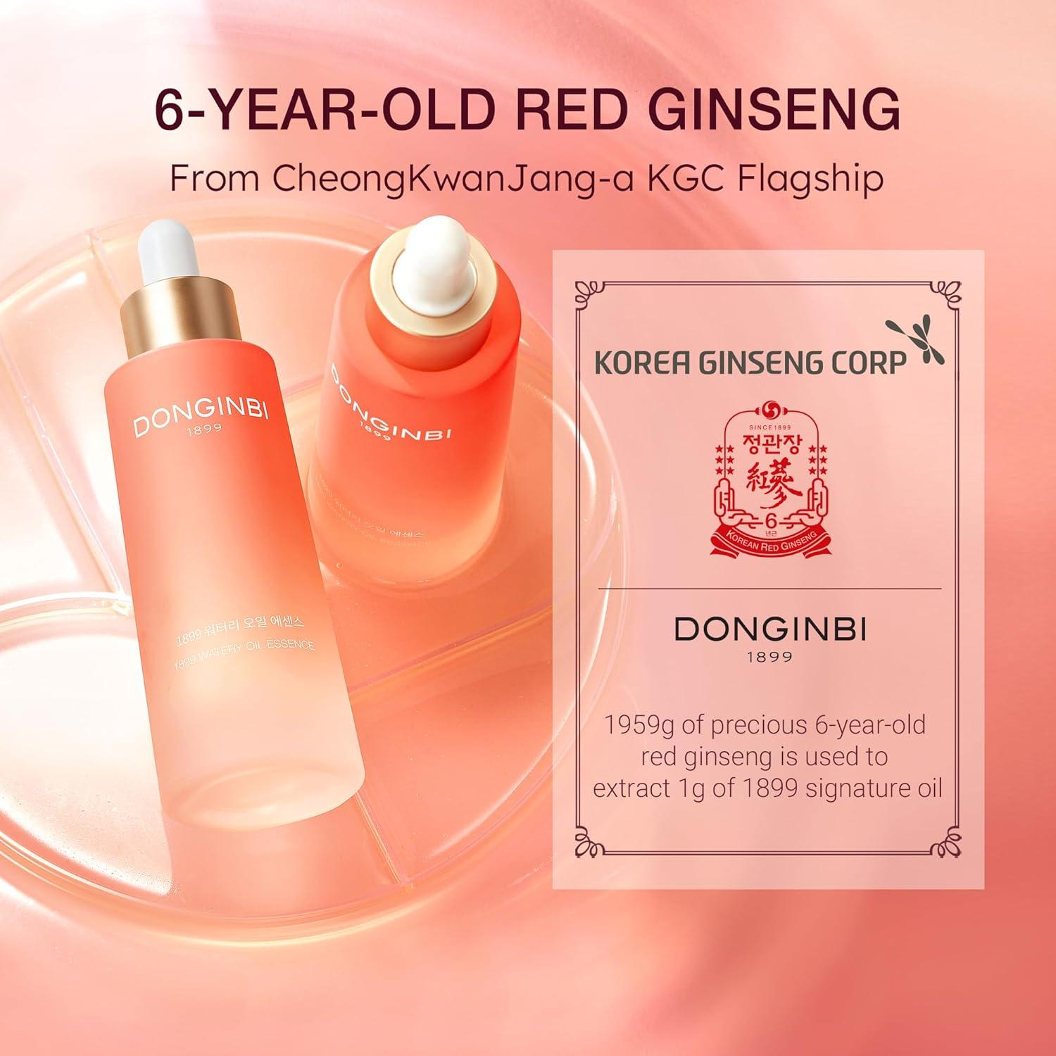 Aceite Facial Iluminador Donginbi Ginseng Rojo 30 ml