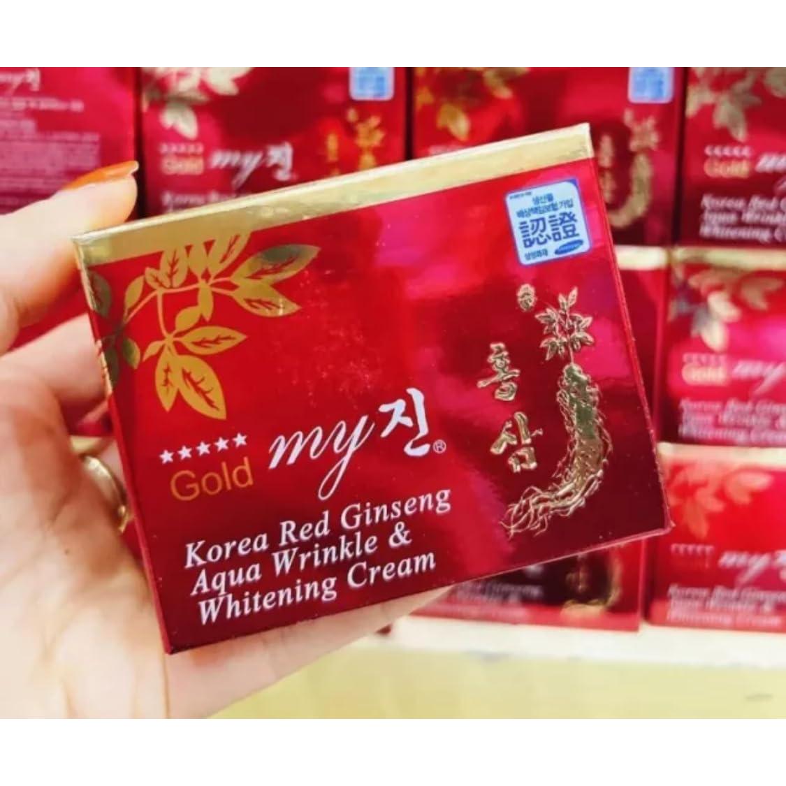 Crema Antienvejecimiento Ginseng Rojo Corea 50ml Hidratante