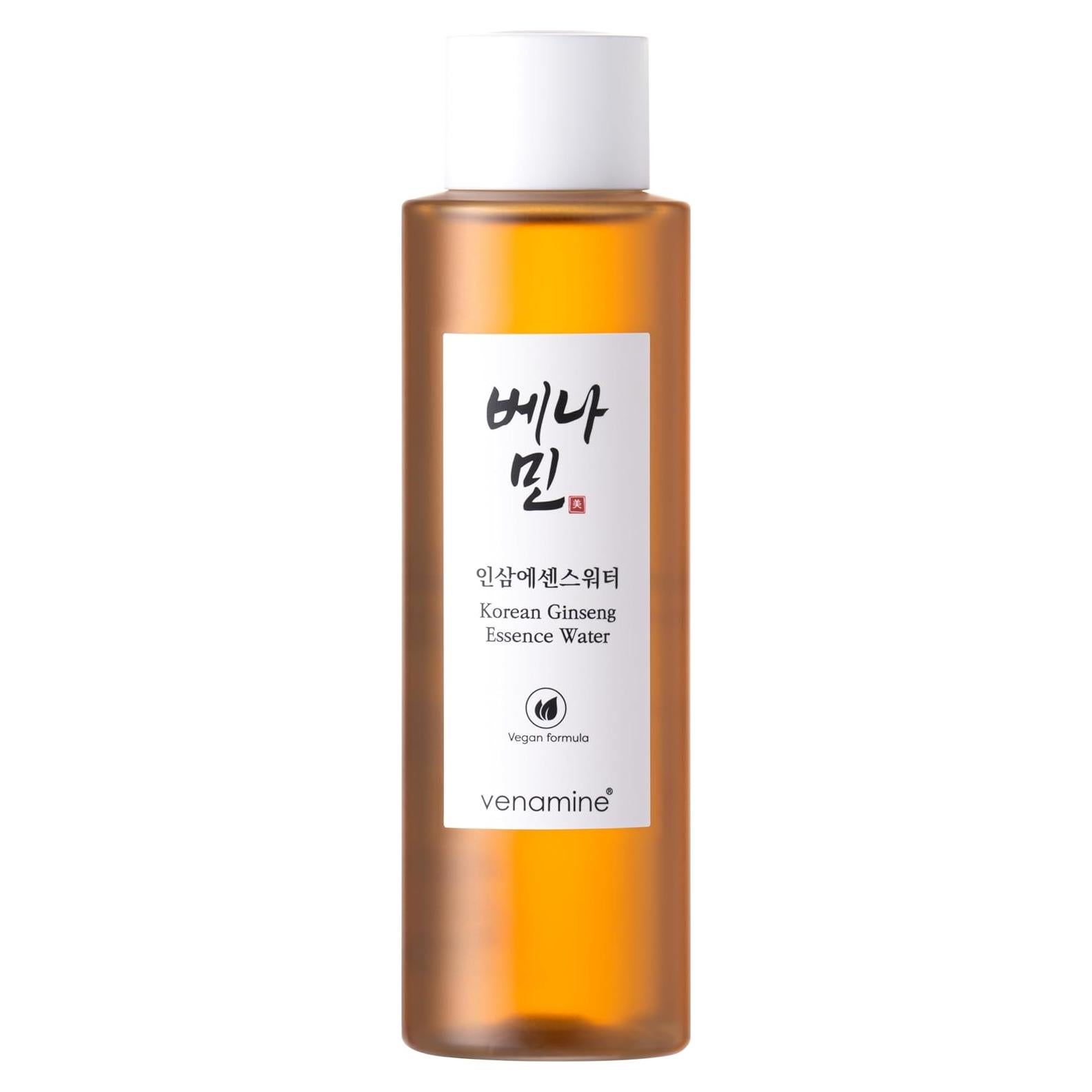 Agua Esencial de Ginseng Coreano Venamine 200ml - Hidratante