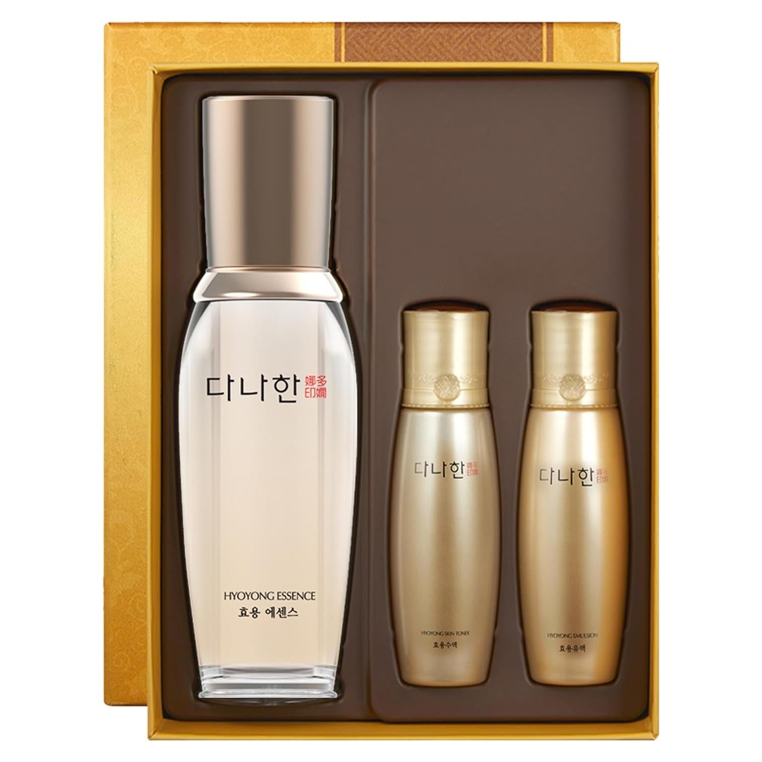 Conjunto Regalo Esencia Facial Antienvejecimiento Hyoyong 50ml + 30ml