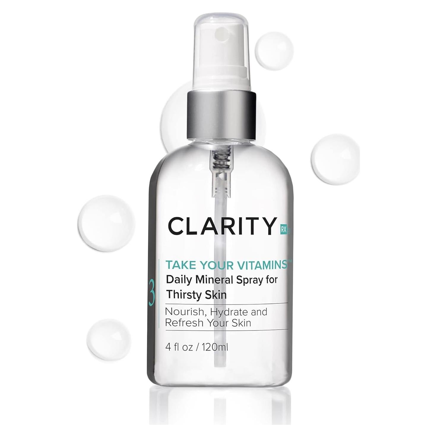 Spray Mineral Hidratante ClarityRx 118 ml para Piel Seca
