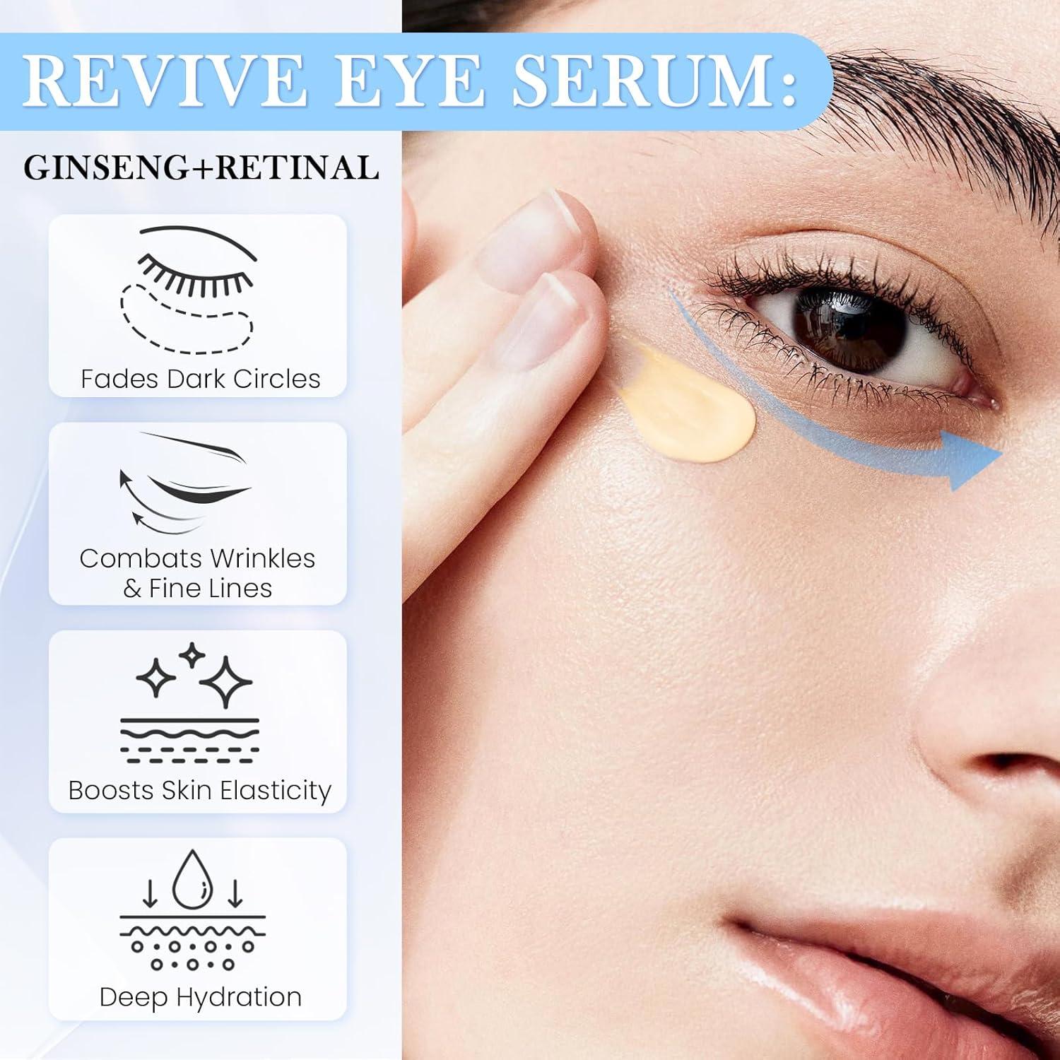 Sérum Revive para los Ojos COSMOO 30ml Anti-Envejecimiento