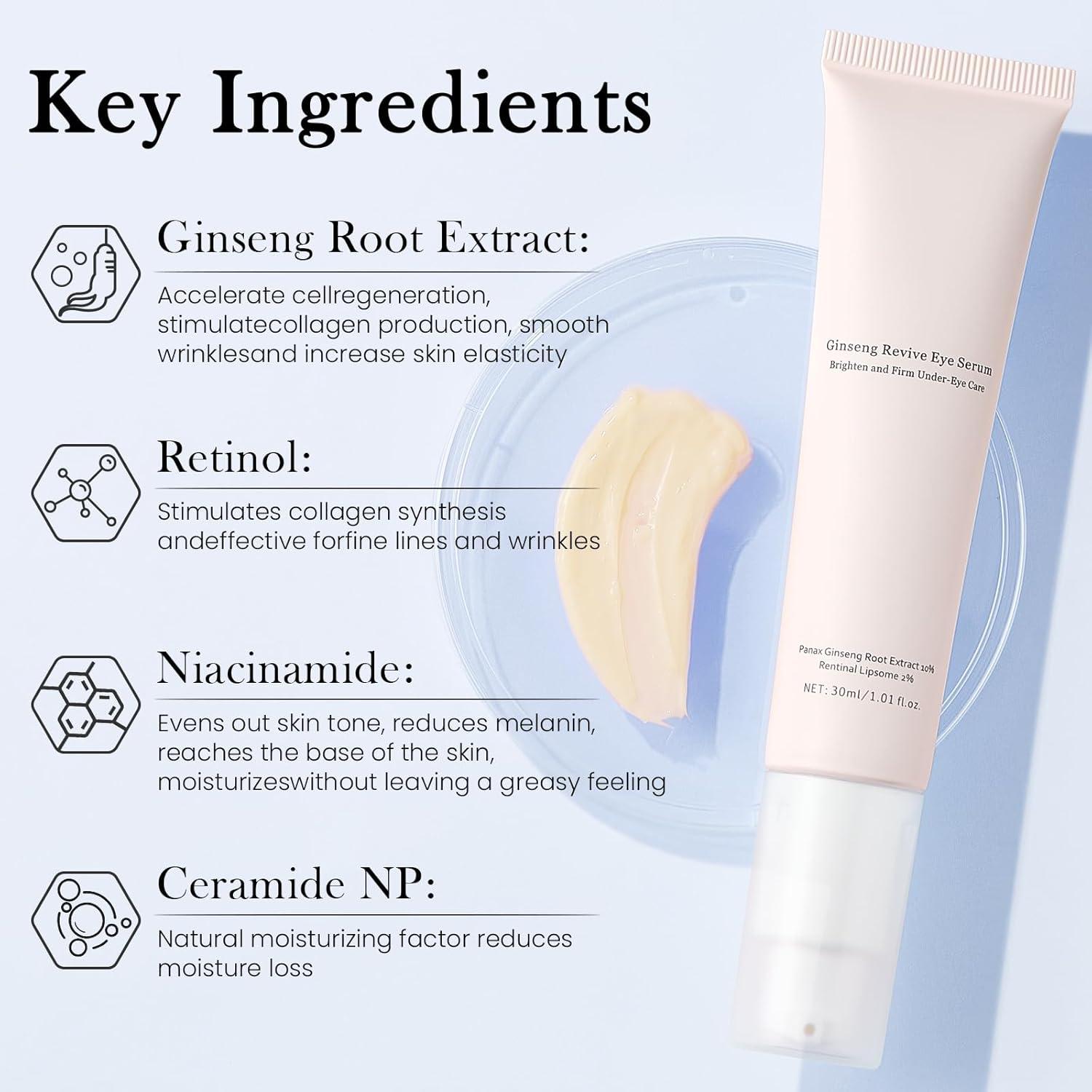 Sérum Revive para los Ojos COSMOO 30ml Anti-Envejecimiento