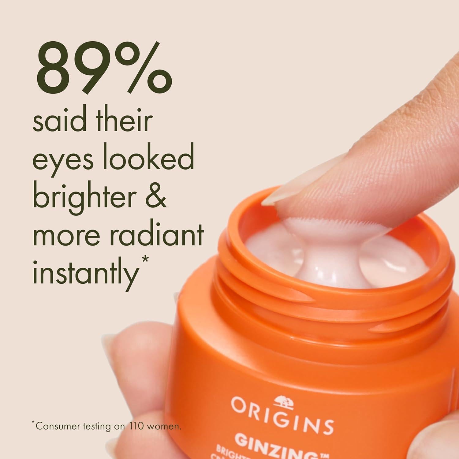 Crema para Ojos Origins GinZing 42.5g - Iluminadora y Anti-Ojeras