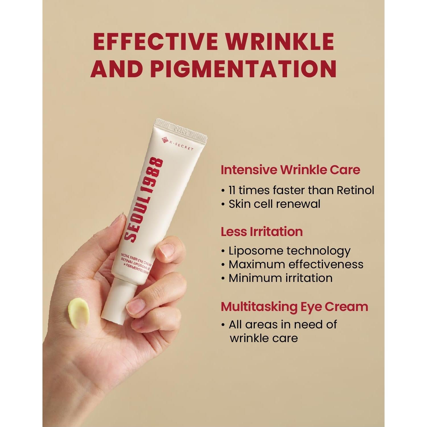 Crema para los Ojos KSECRET SEOUL 1988 30ml - Anti-envejecimiento