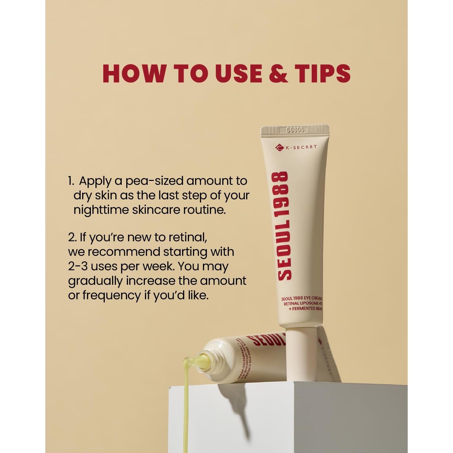 Crema para los Ojos KSECRET SEOUL 1988 30ml - Anti-envejecimiento