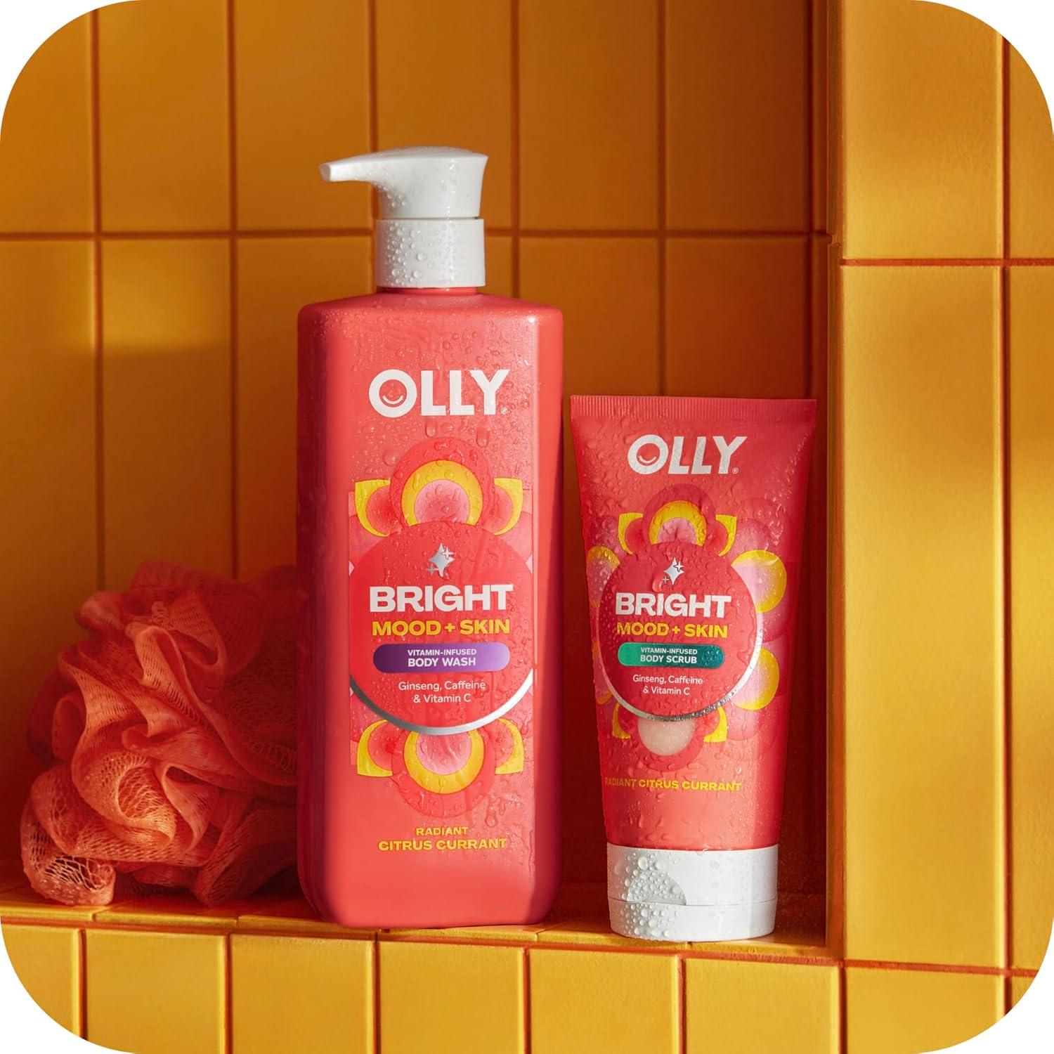 Exfoliante Corporal OLLY Brillante 170 g con Ginseng y Vitamina C