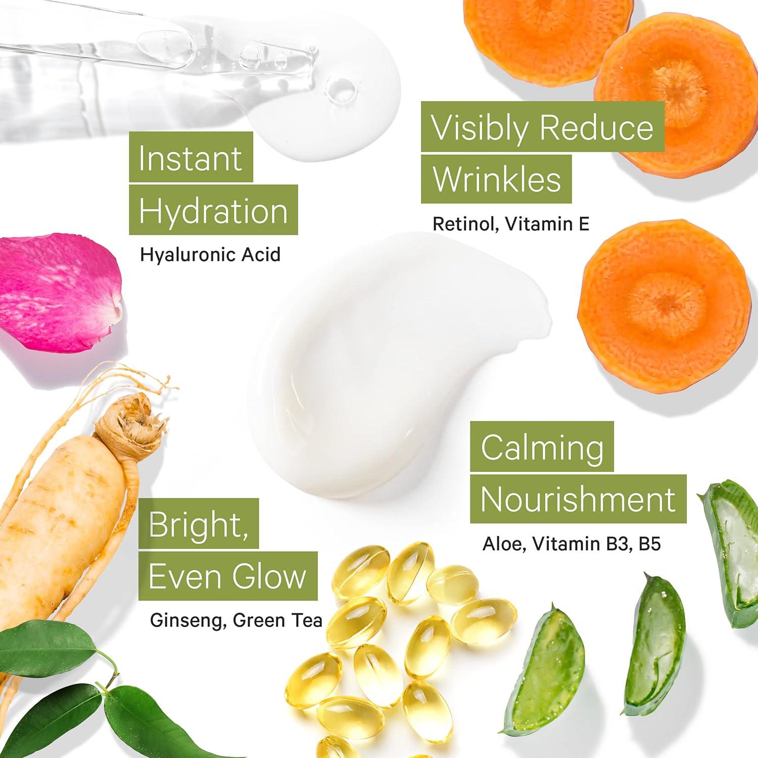 Crema Hidratante Antiarrugas Tree to Tub 48g Retinol Ácido Hialurónico