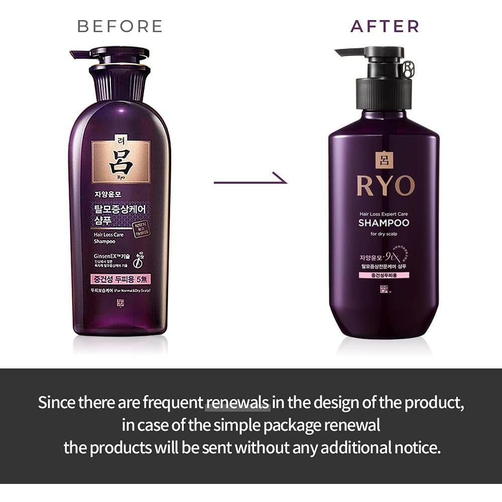 Champú RYO Hair Strength Expert 400 ml - Hidratante Cuero Cabelludo