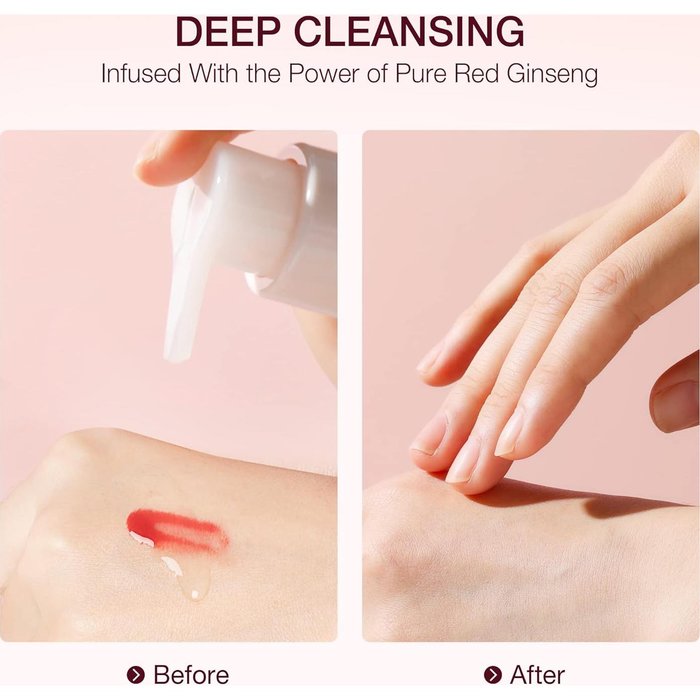 Aceite Limpiador Hidratante DONGINBI 200ml - Ginseng Rojo Coreano