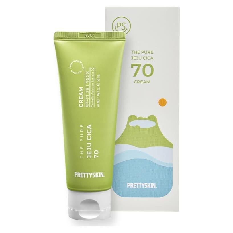 Crema Facial Pure Jeju Cica 50ml - 70% Centella Asiatica