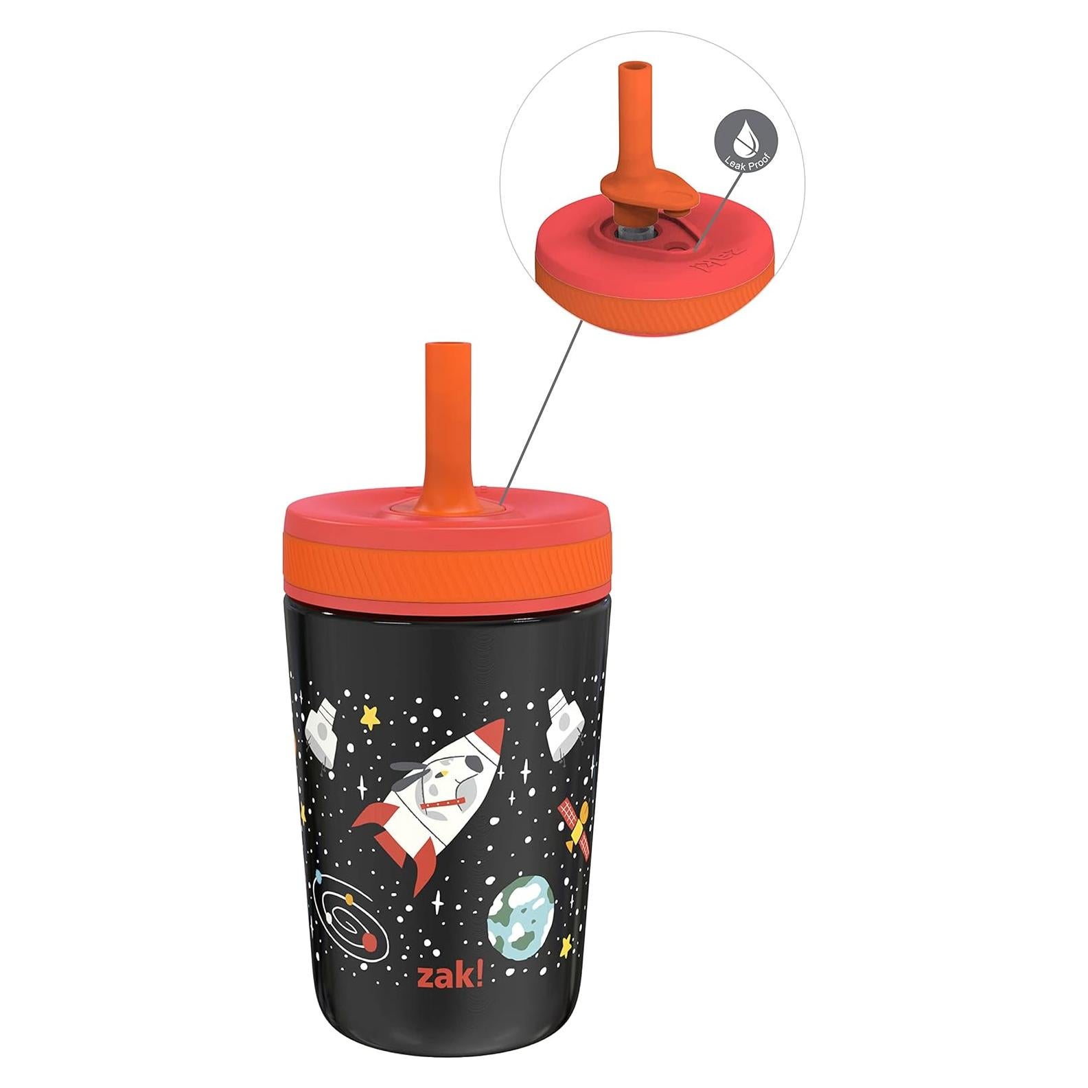Vaso Aislado Zak Designs 12oz Niños Naves Espaciales