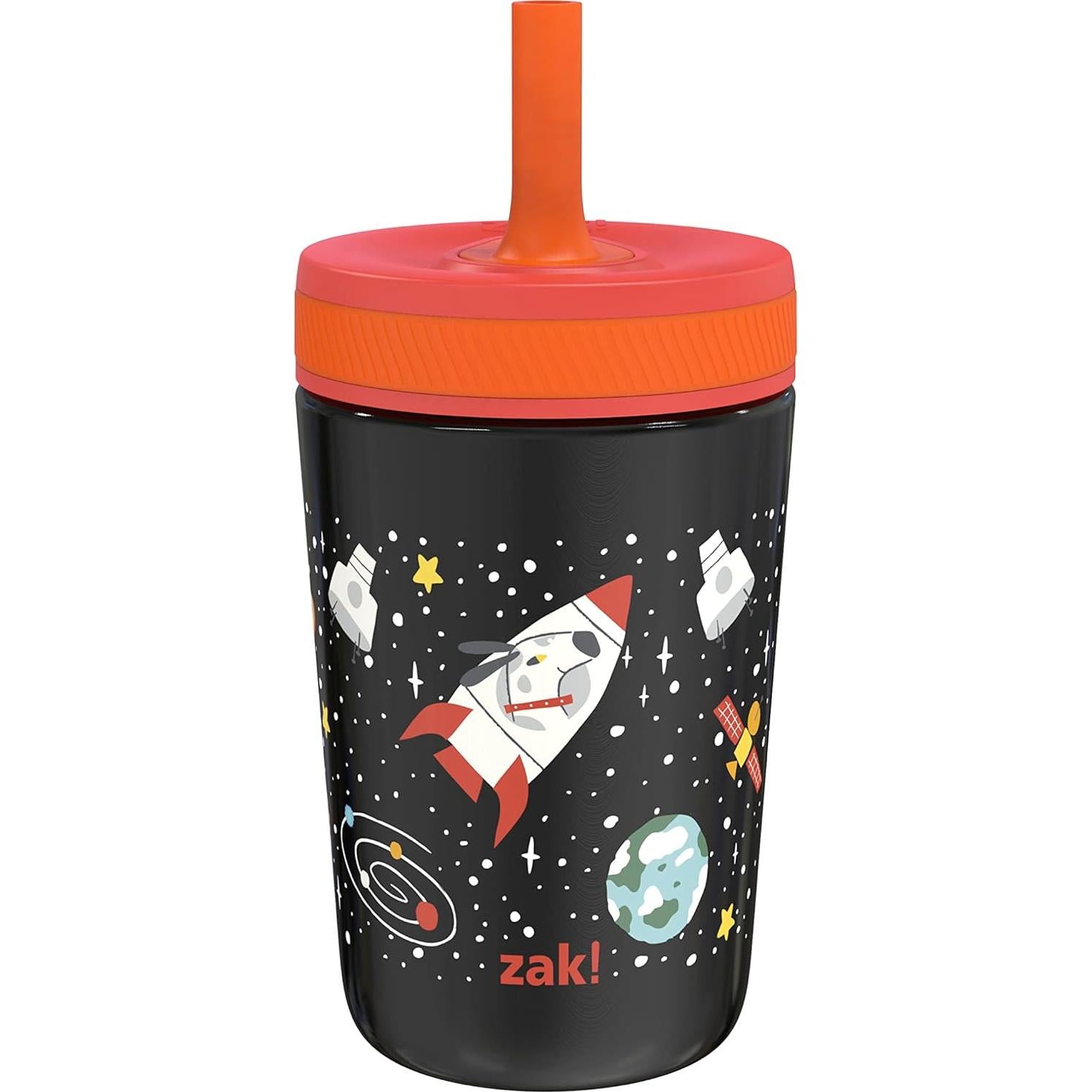 Vaso Aislado Zak Designs 12oz Niños Naves Espaciales