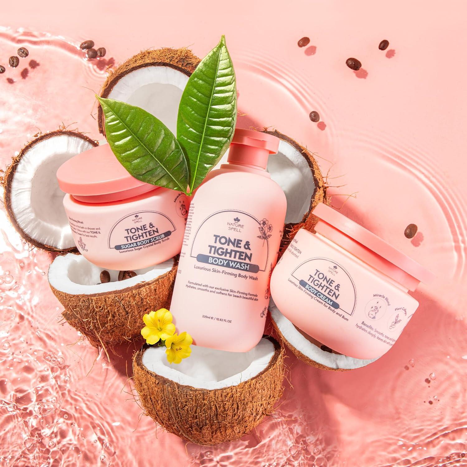 Conjunto de Cuidado de Piel Nature Spell - Gel, Exfoliante y Crema