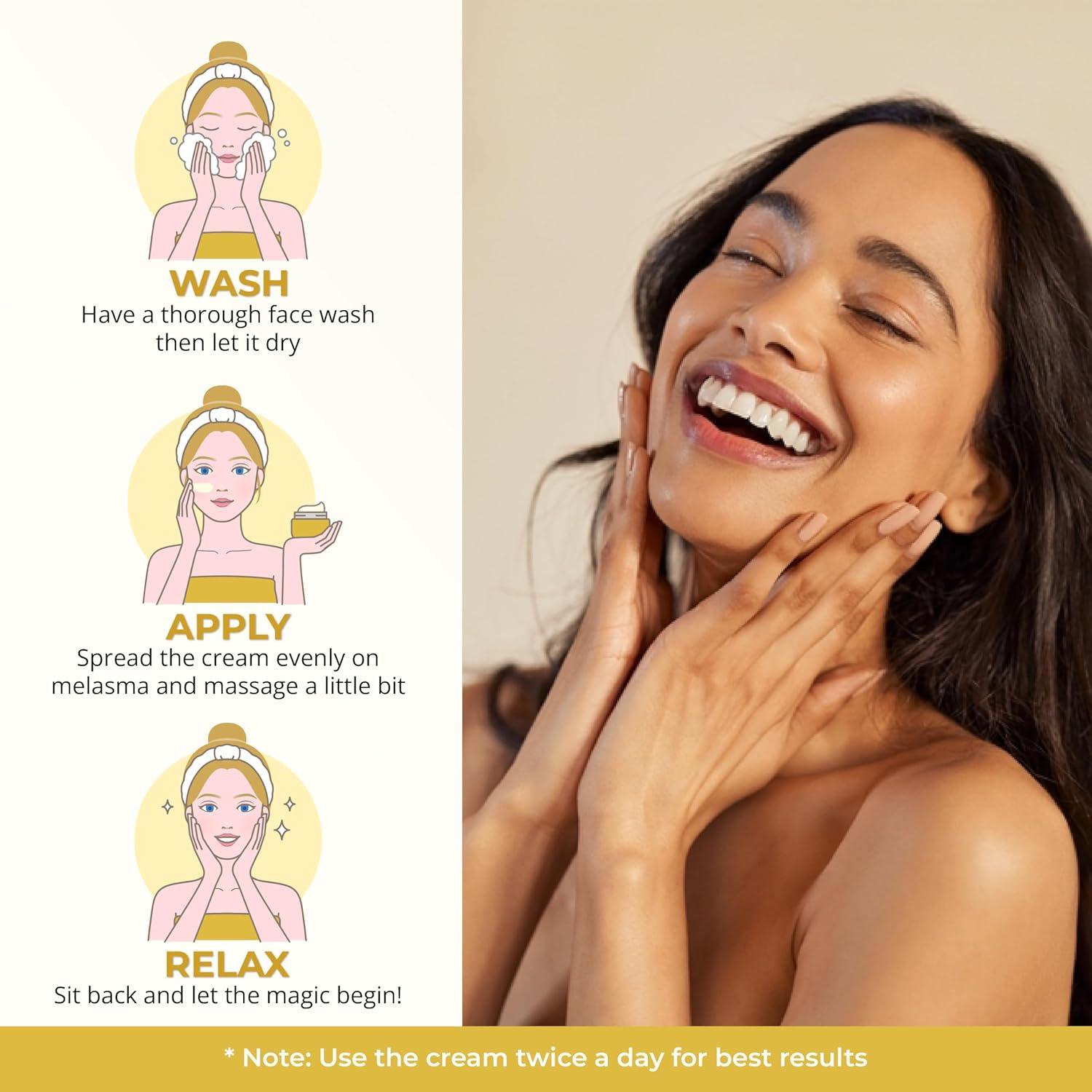 CREMA ABERA Kasumi para Melasma y Manchas Oscuras 19.84g