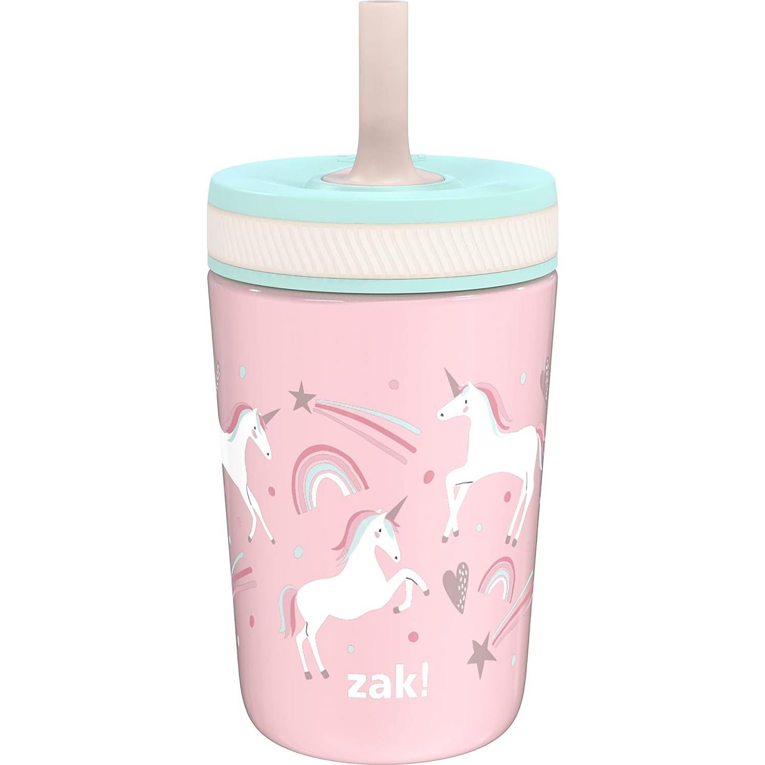 Taza Infantil Zak Designs Unicornio 12oz Acero Inoxidable