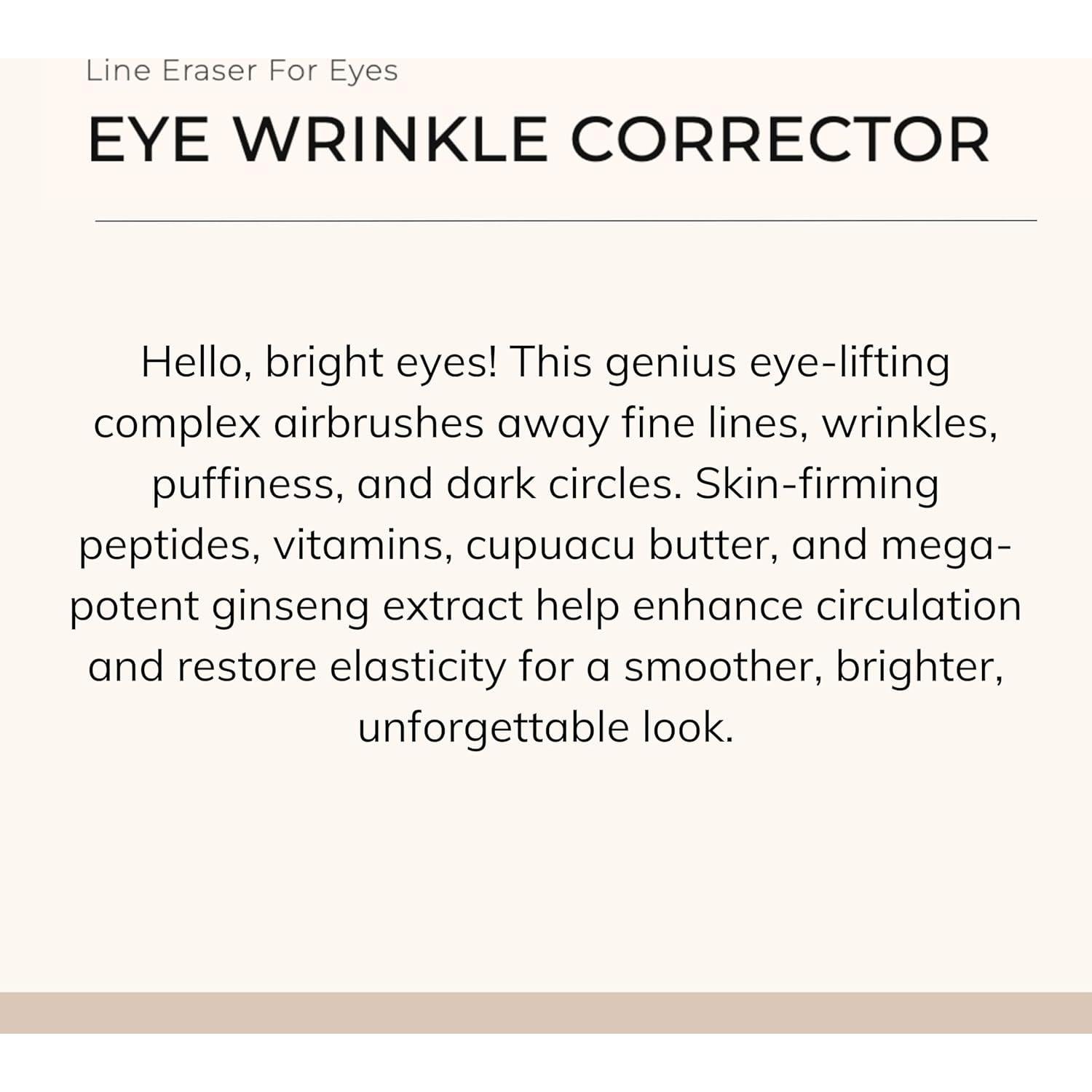 Crema Correctora de Arrugas para Ojos Le Mieux 15 ml