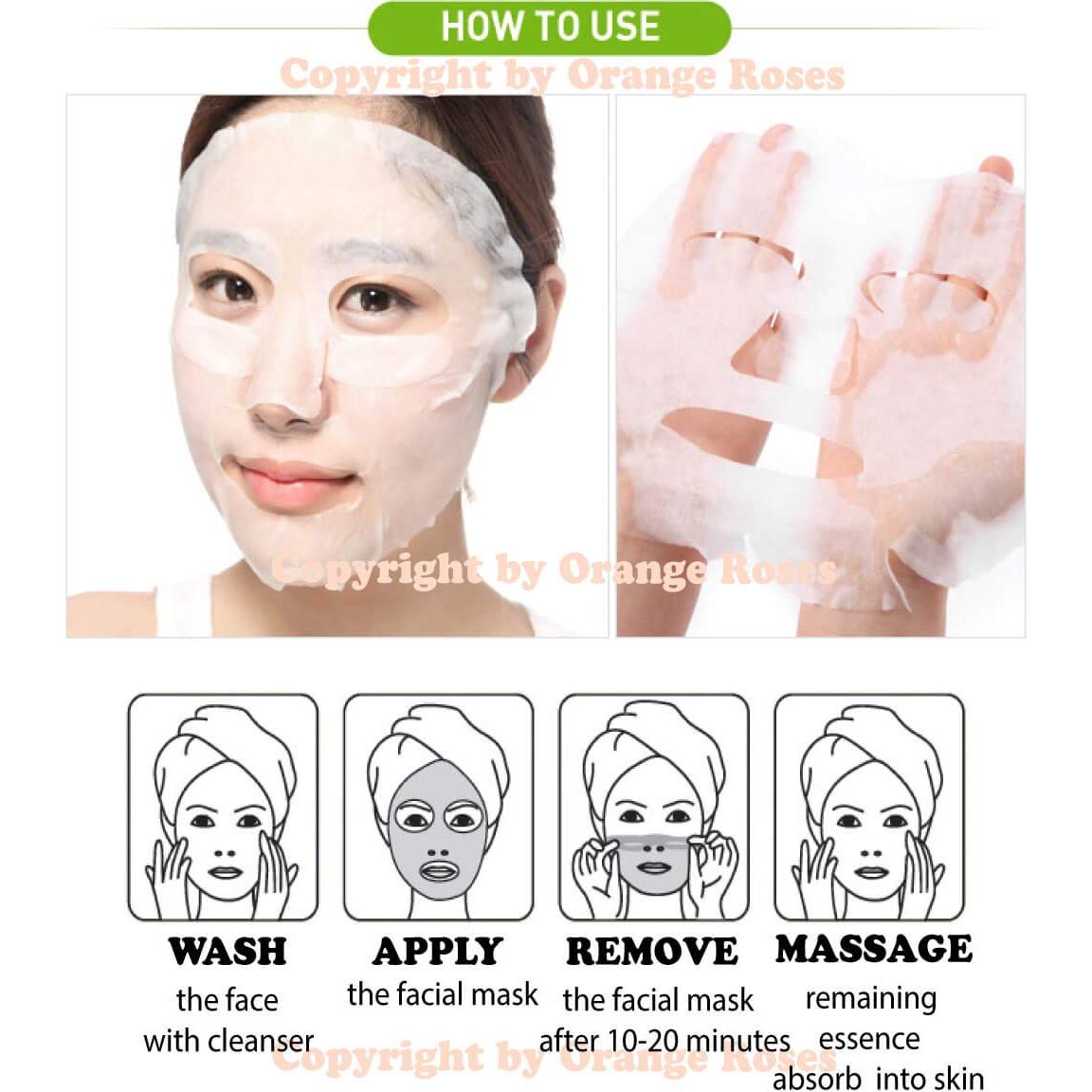 Conjunto de 100 Mascarillas Faciales Entel - 10 Tipos Coreanas