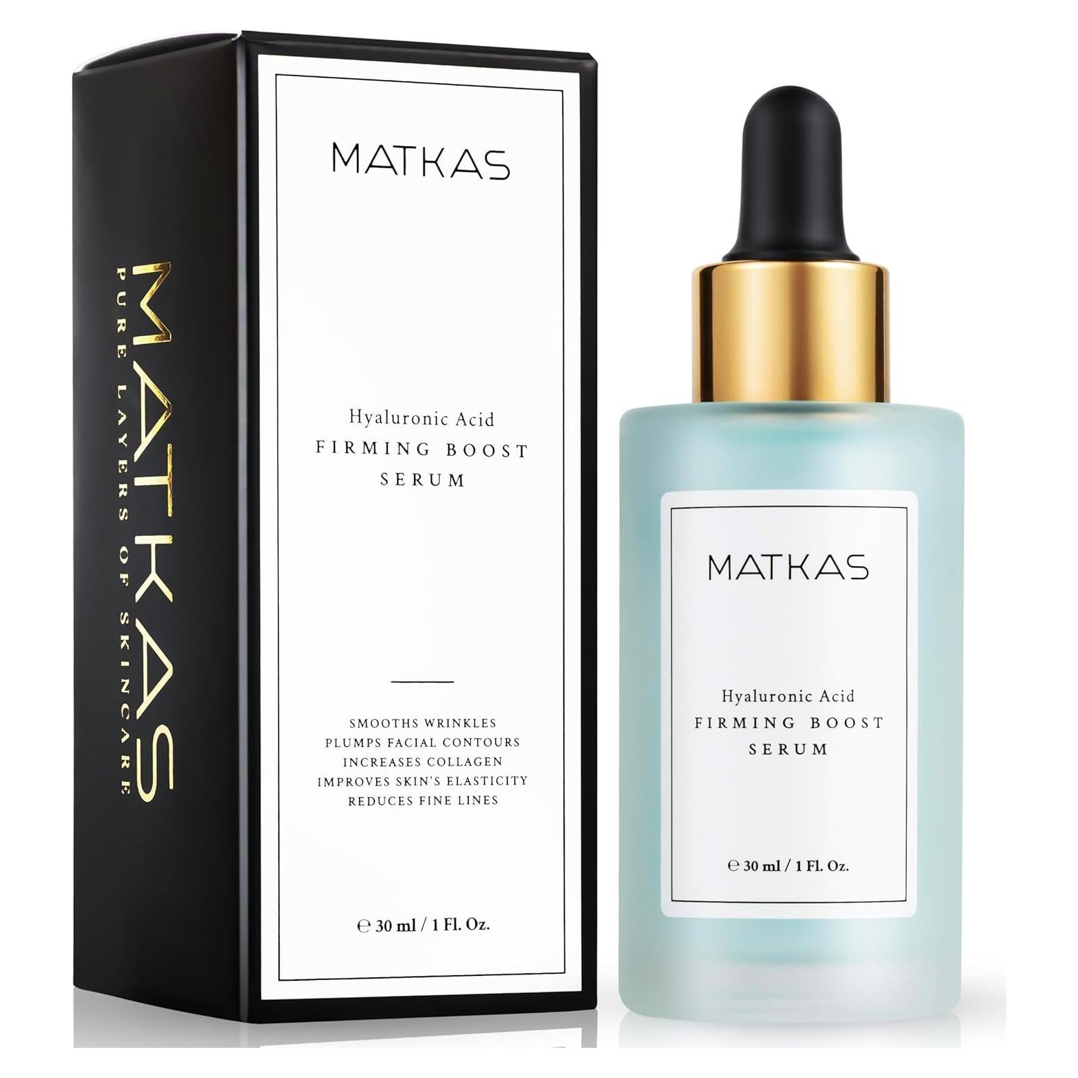 Sérum Hidratante Matkas 30 ml - Ácido Hialurónico y Niacinamida