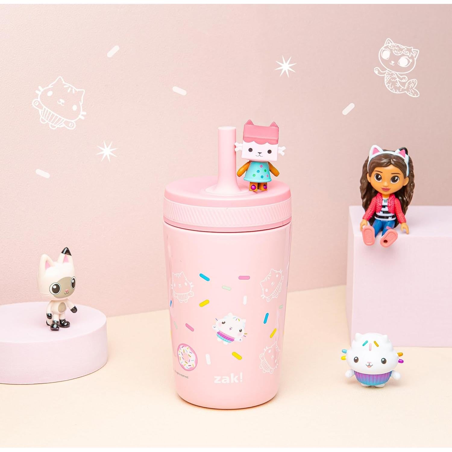 Taza Infantil Zak Designs Gabby's Dollhouse 12oz Aislada