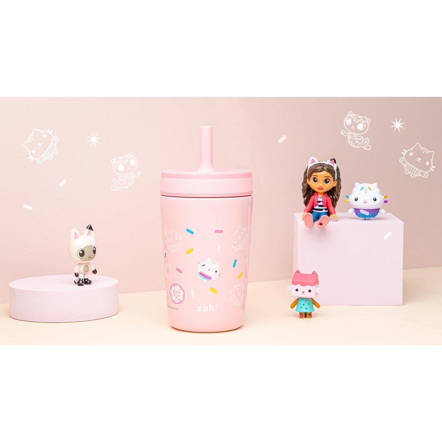 Taza Infantil Zak Designs Gabby's Dollhouse 12oz Aislada