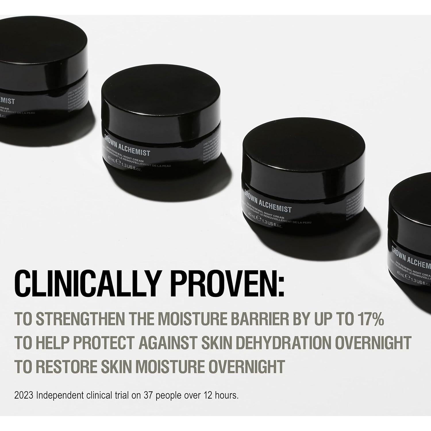 Crema Nocturna Grown Alchemist 40 mL Antienvejecimiento Piel