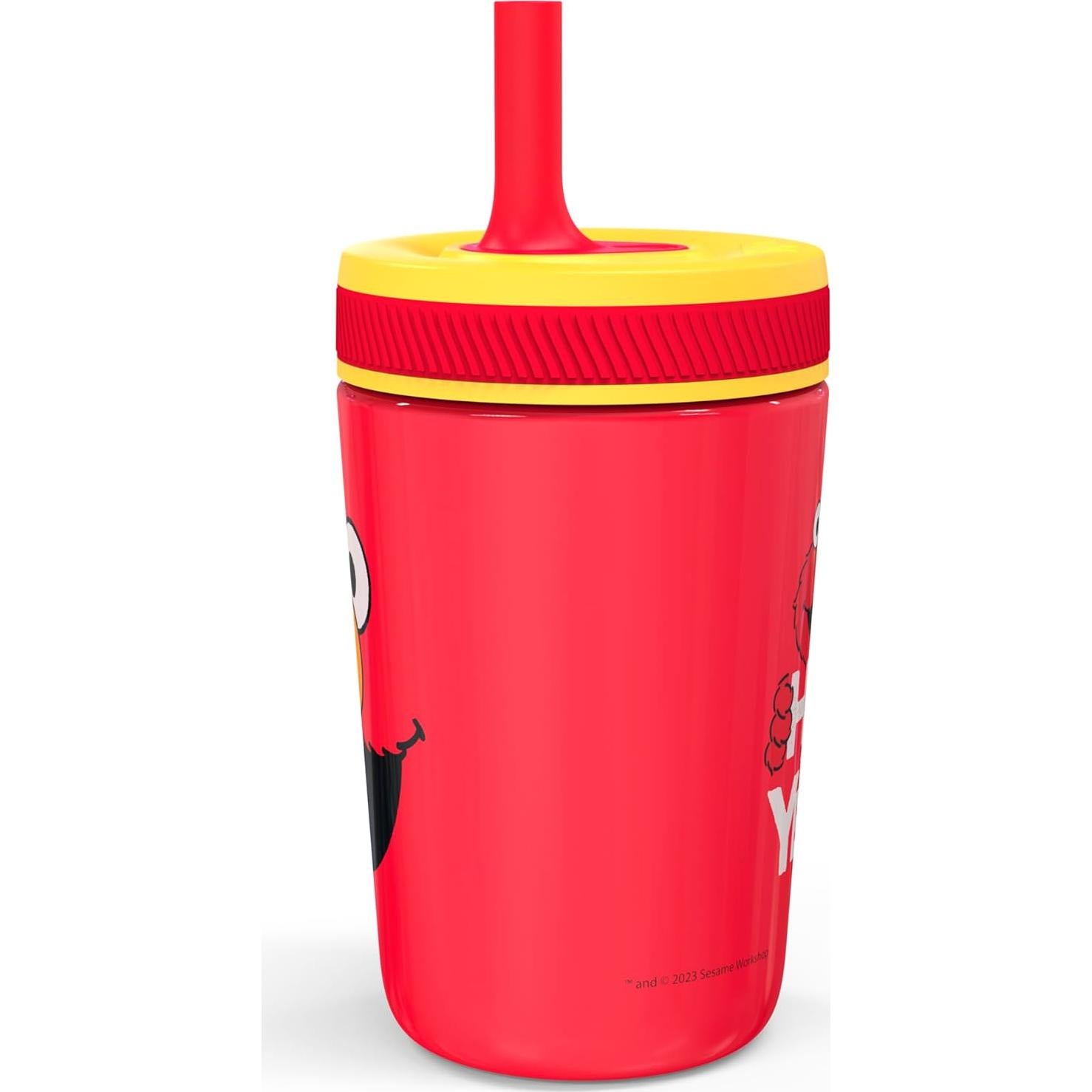 Taza Sippy 12oz Zak Designs Elmo Acero Inoxidable Aislada