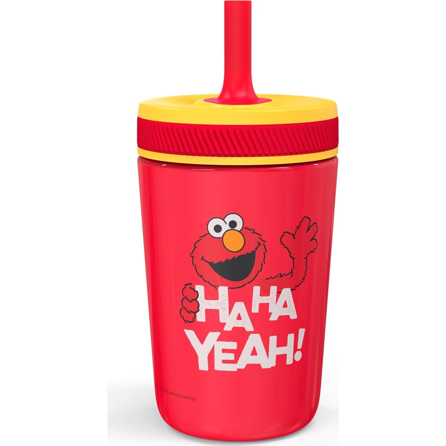 Taza Sippy 12oz Zak Designs Elmo Acero Inoxidable Aislada