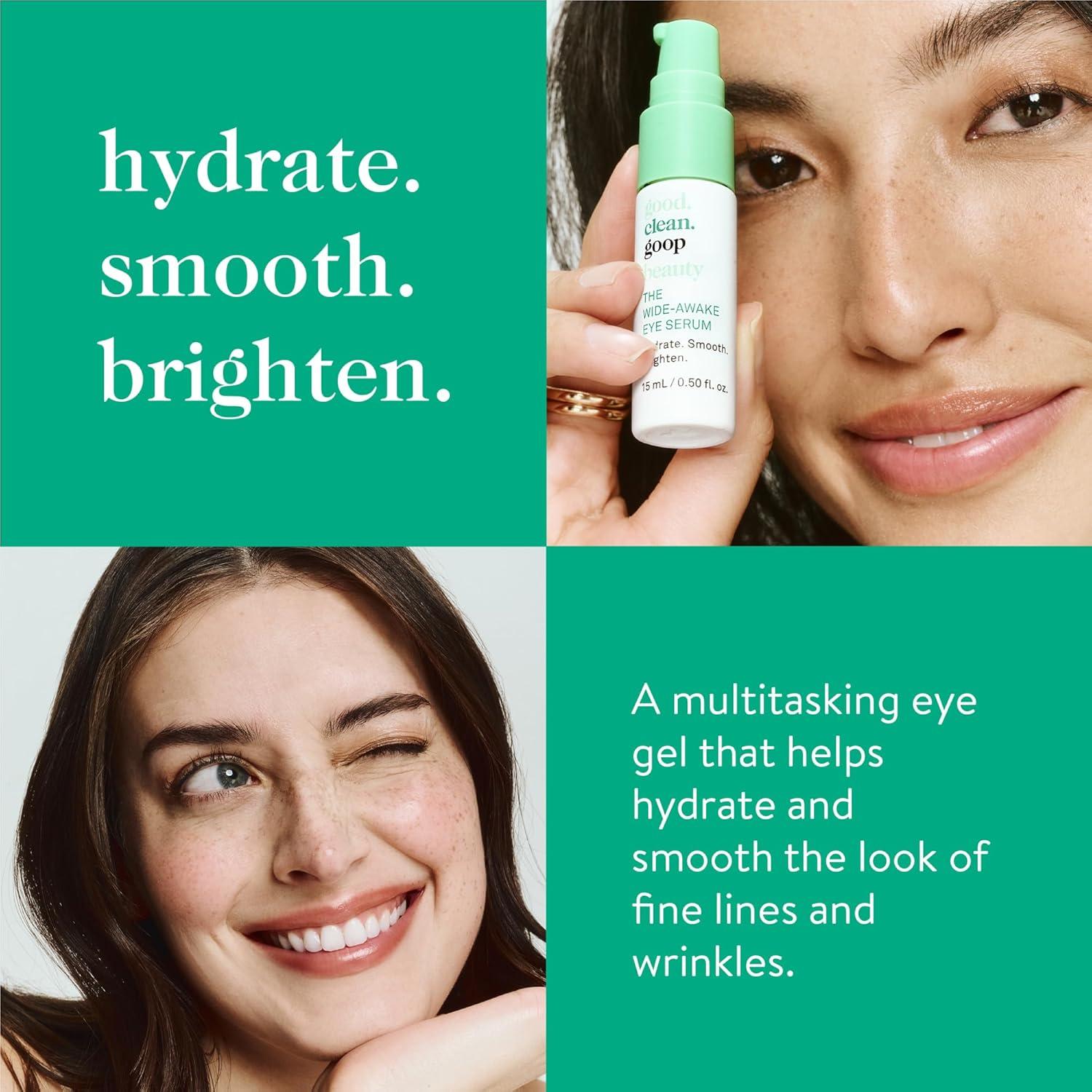 Suero para Ojos Despiertos Good.Clean.Goop 14.79 g - Antienvejecimiento