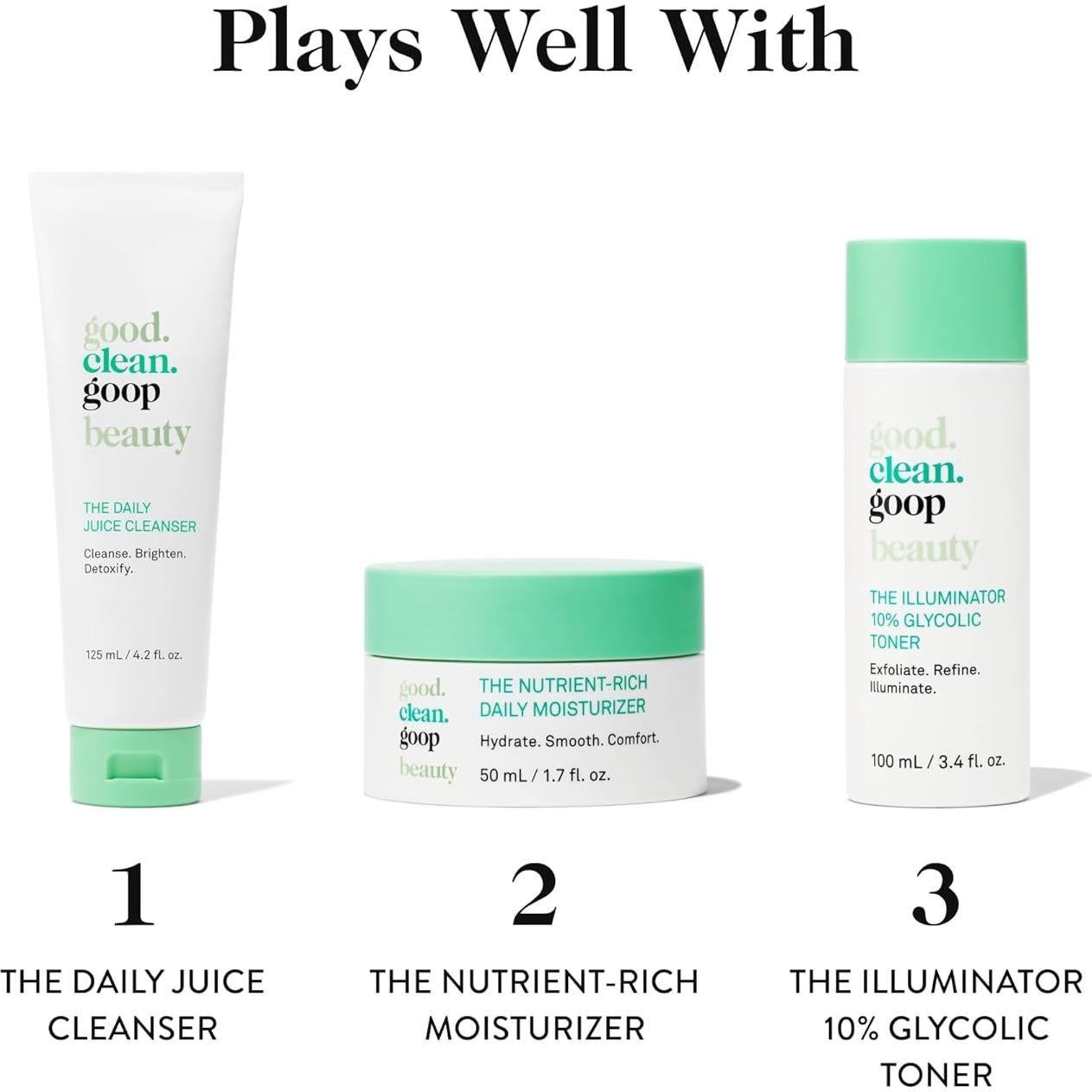 Suero para Ojos Despiertos Good.Clean.Goop 14.79 g - Antienvejecimiento