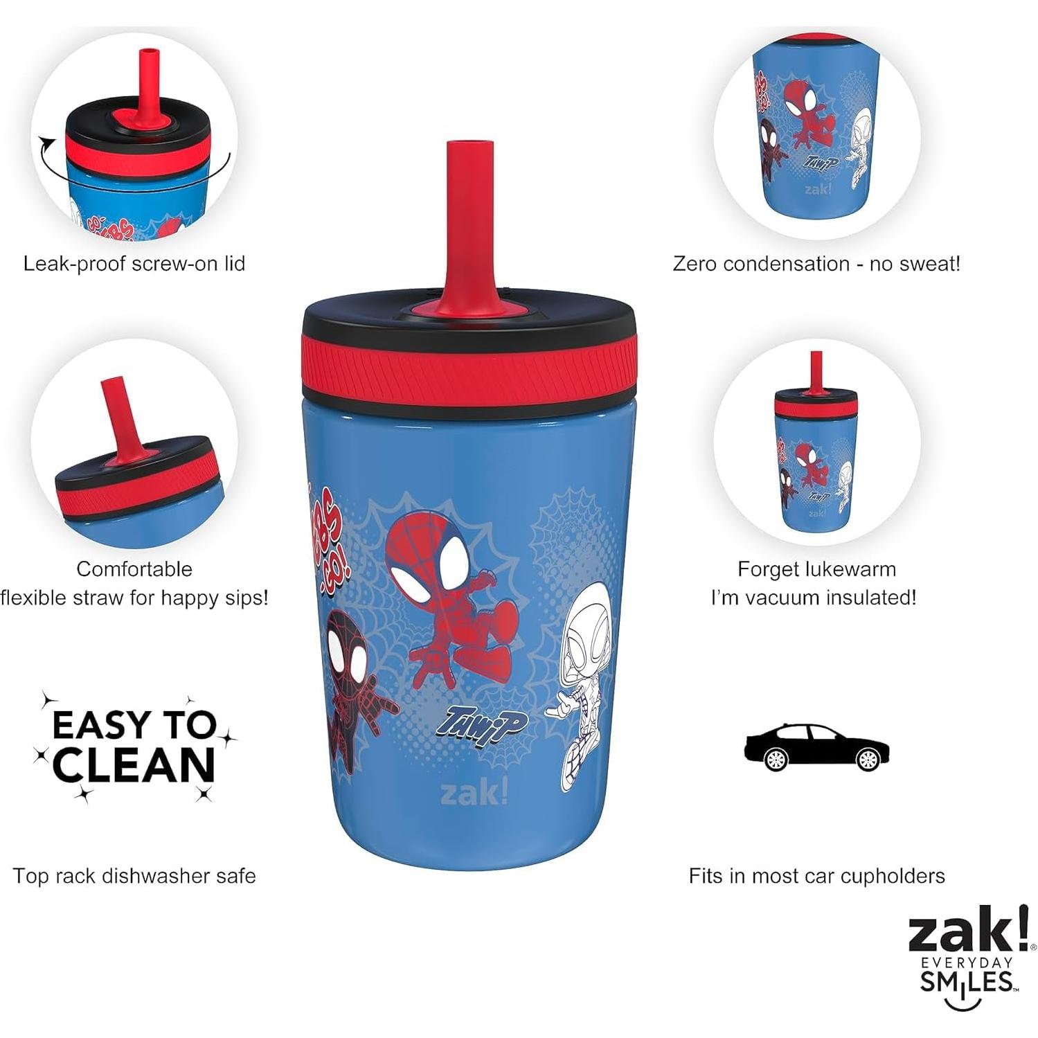 Taza Aislada 12oz Marvel Spider-Man Zak Designs Niños