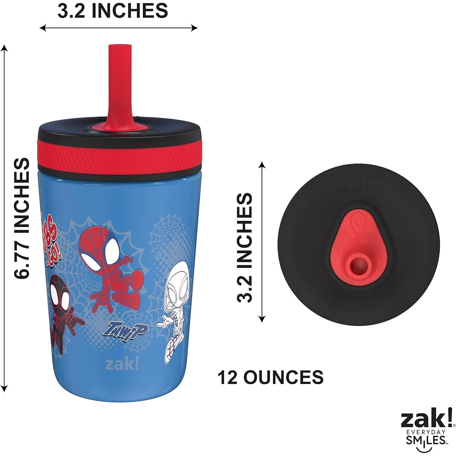 Taza Aislada 12oz Marvel Spider-Man Zak Designs Niños