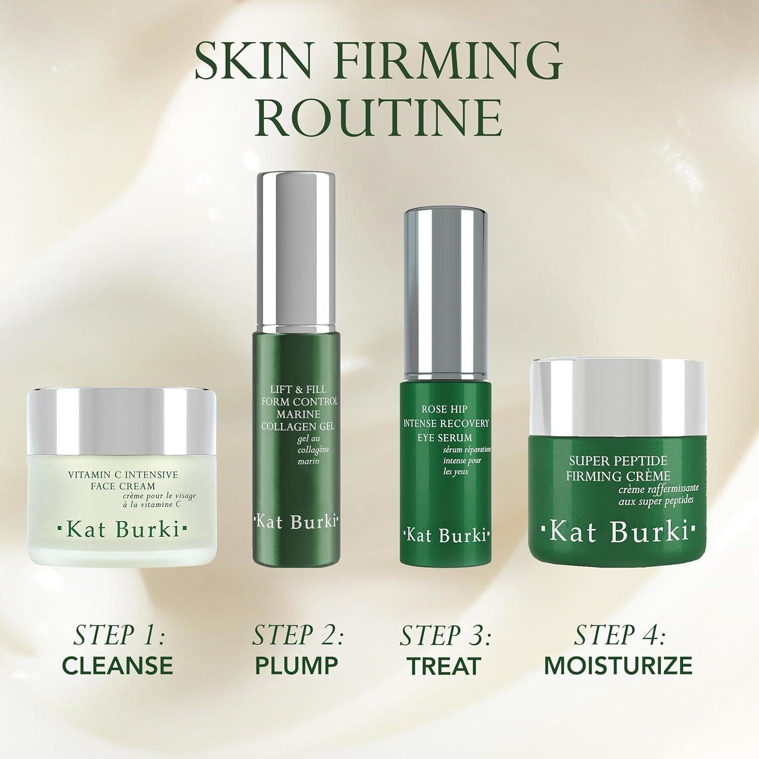 Crema Facial Reafirmante Kat Burki 50 ml con Tri-Péptidos