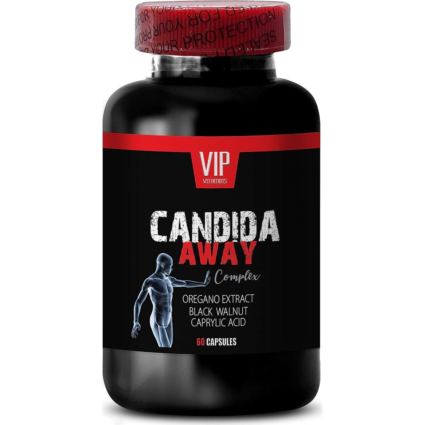 Suplemento Digestivo L.Acidophilus Complejo Candida Away 60 Cápsulas