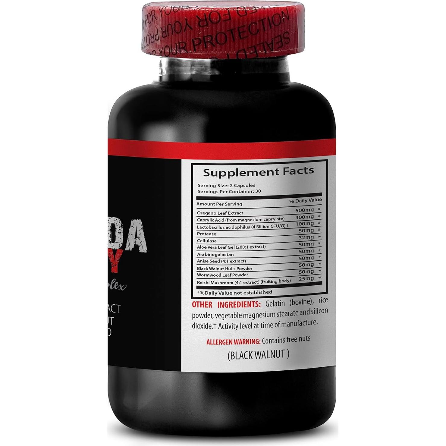 Suplemento Digestivo Complejo Candida Away 60 Cápsulas