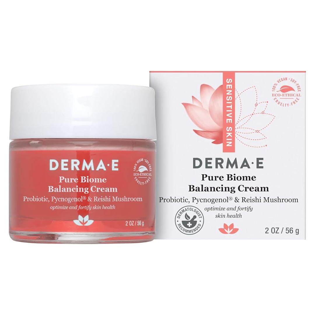 Crema Facial Equilibrante Derma E Pure Biome 56.7 g