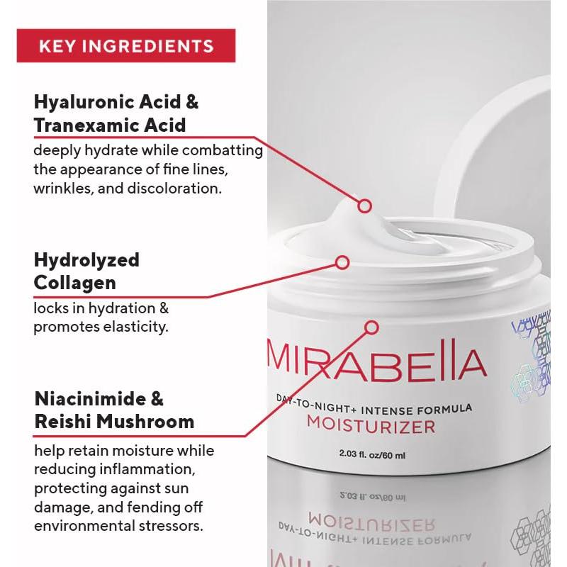 Crema Hidratante Intensa Mirabella 60 ml - Antienvejecimiento
