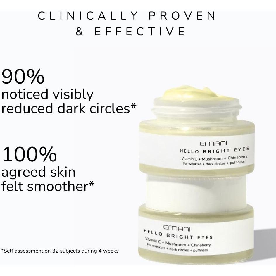 Crema para Ojos Emani Hola Ojos Brillantes 30ml - Antienvejecimiento