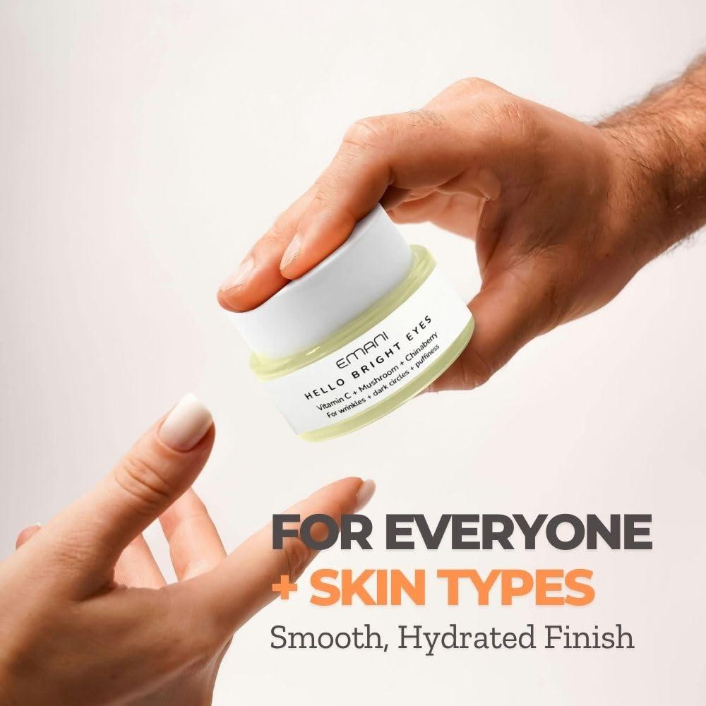 Crema para Ojos Emani Hola Ojos Brillantes 30ml - Antienvejecimiento