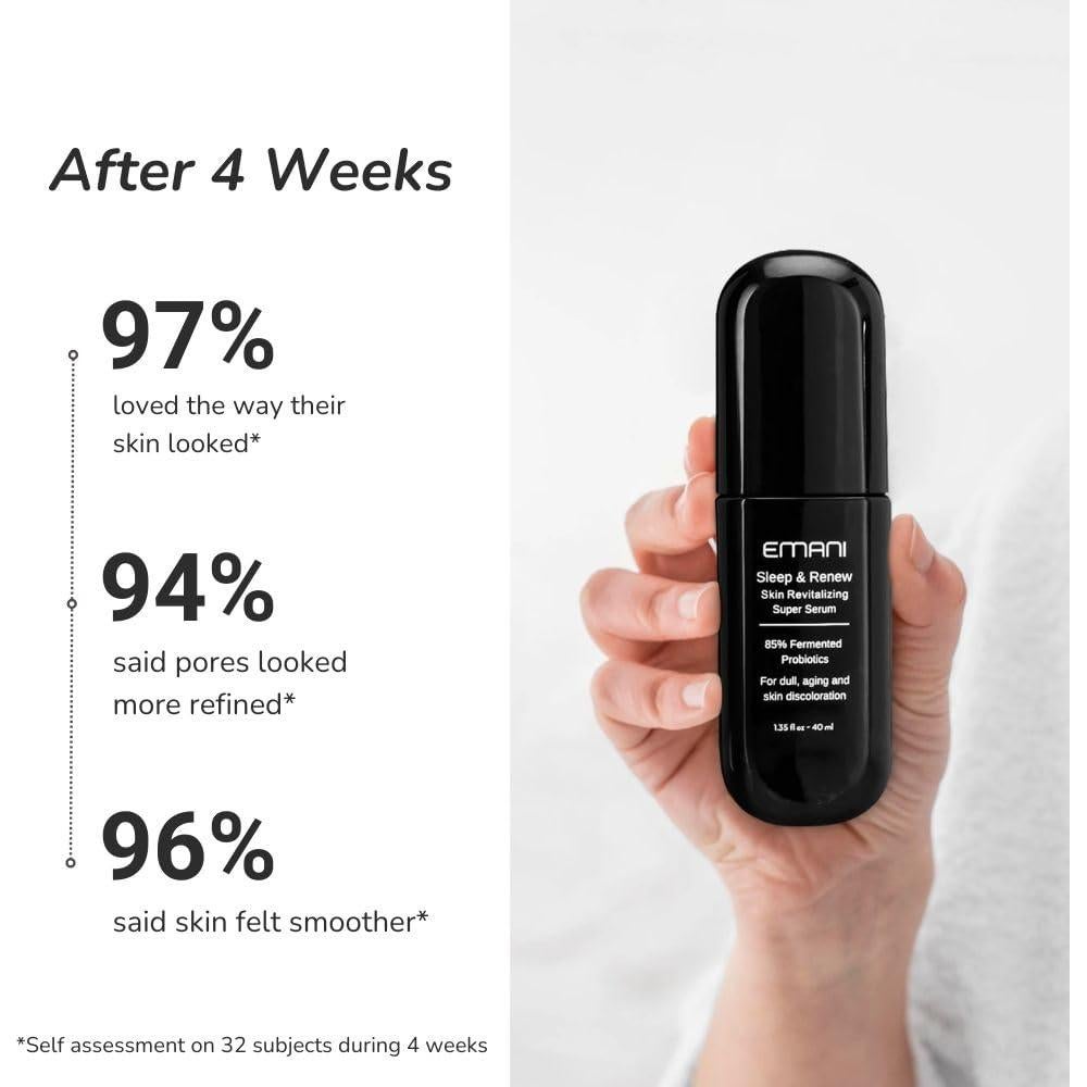 Suero Facial Emani Sleep and Renew 35 ml - Antienvejecimiento