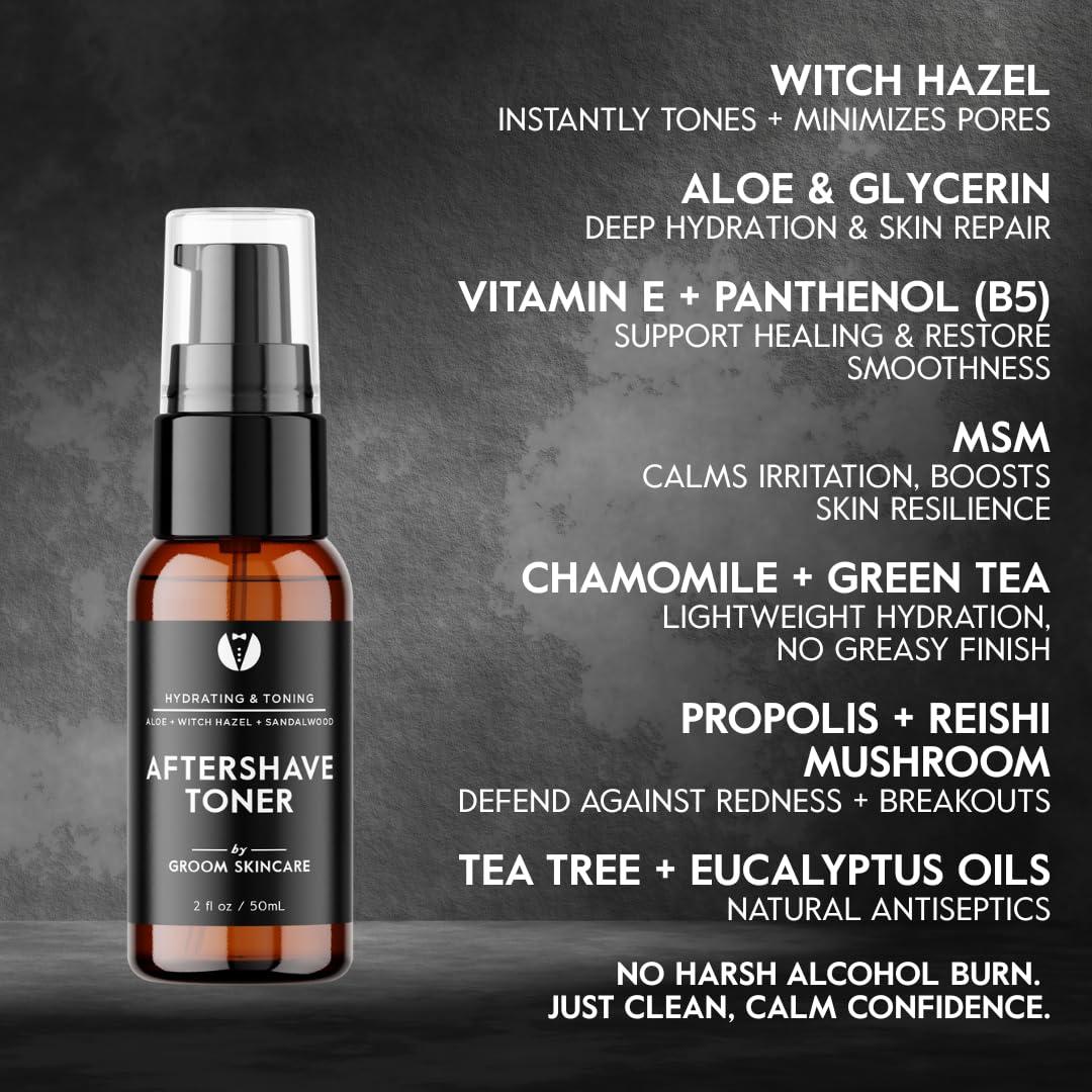 Tónico After Shave Groom 59 ml | Calma y Tonifica Piel