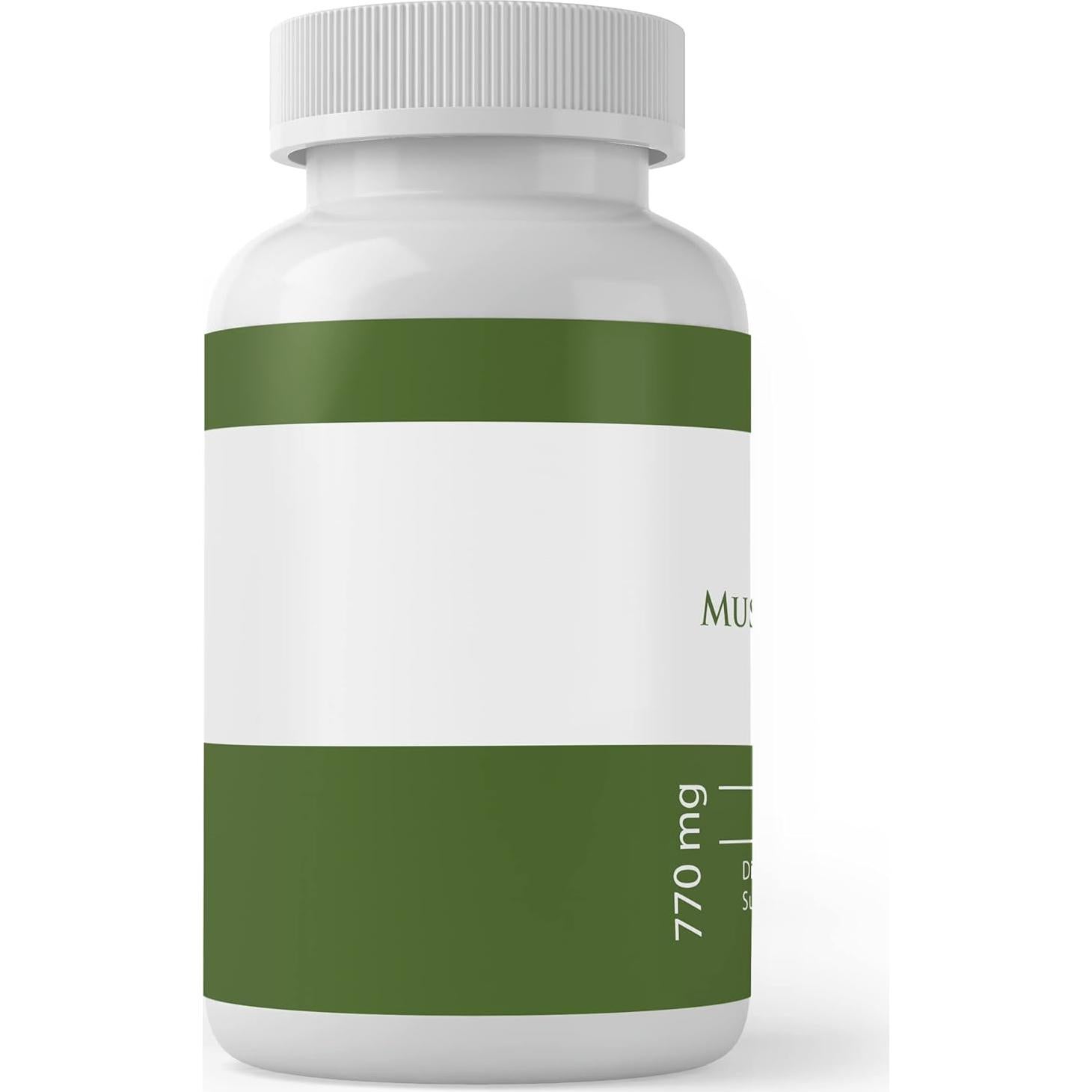 Extracto de Champiñón Shiitake Ingredientes Originales 100 Cápsulas