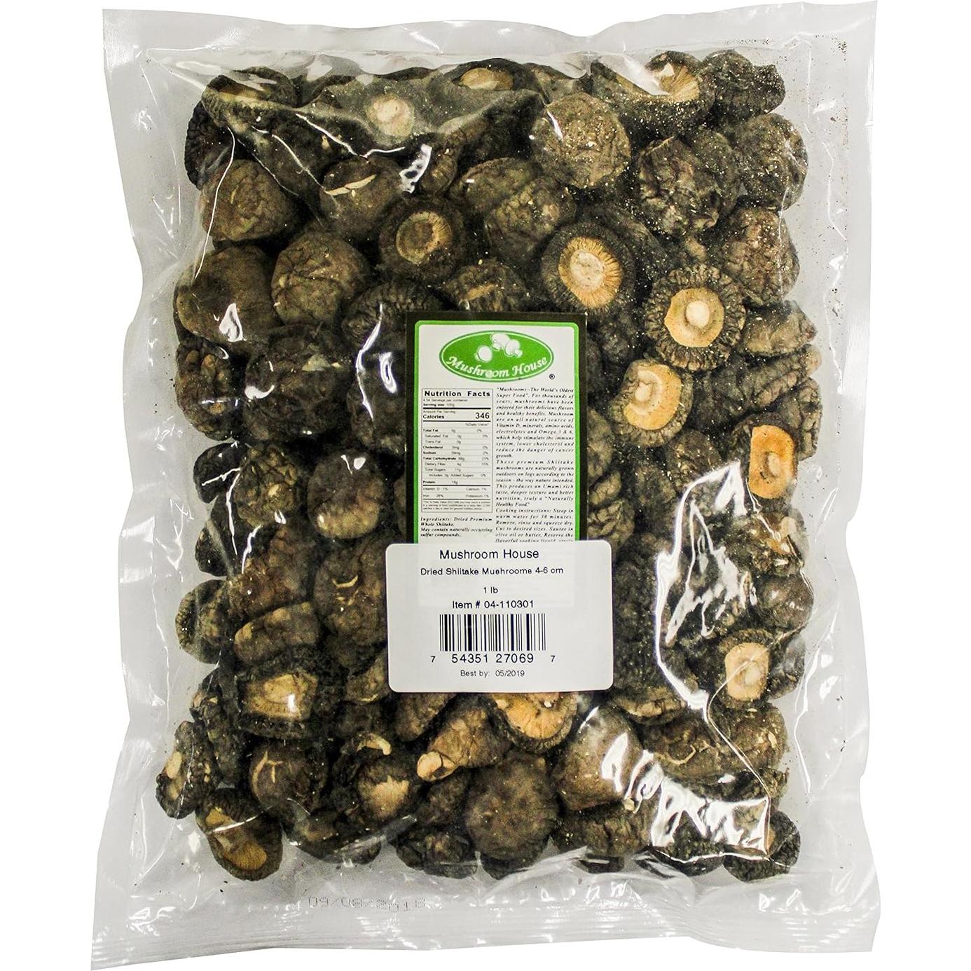 Champiñones Secos Shiitake Casa de Champiñones 450g