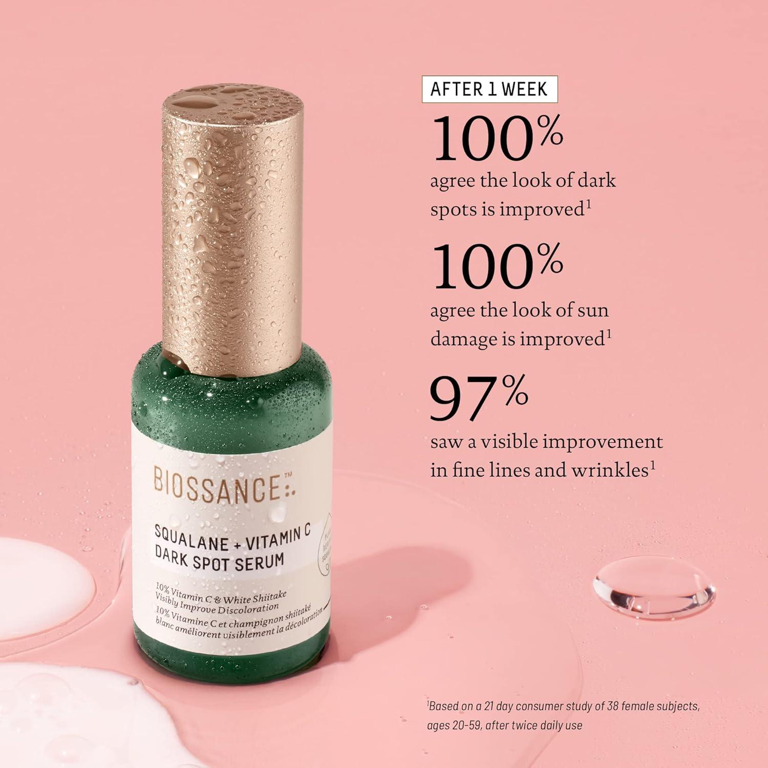 Suero Facial Biossance 30 ml - Vitamina C 10% y Squalano