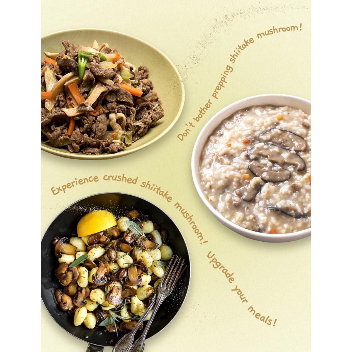 Polvo de Hongo Shiitake 100% Puro Nice Witch's 100g - Sabor Umami