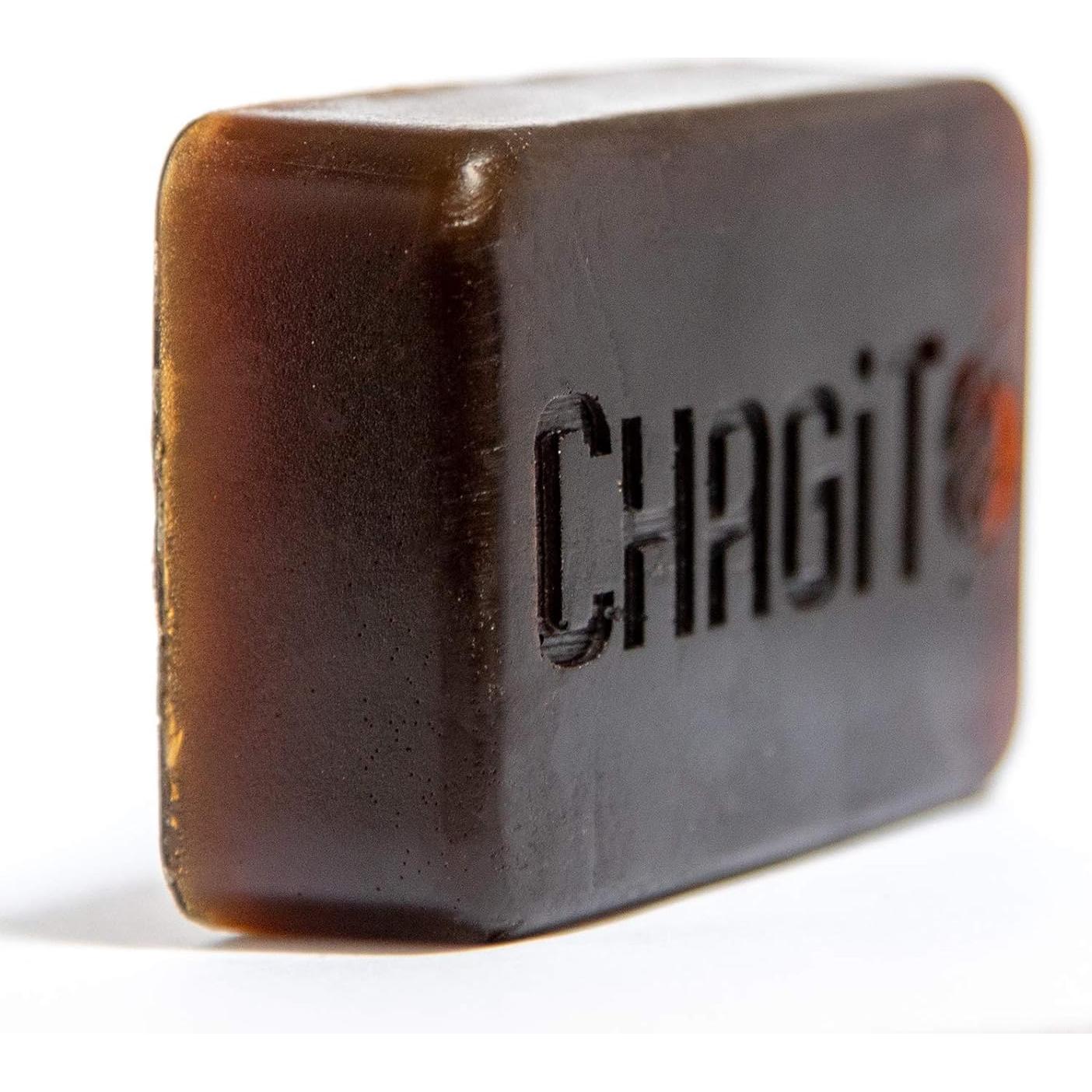 Jabón Natural Chaga Raw Body 141.75g - Hecho a Mano