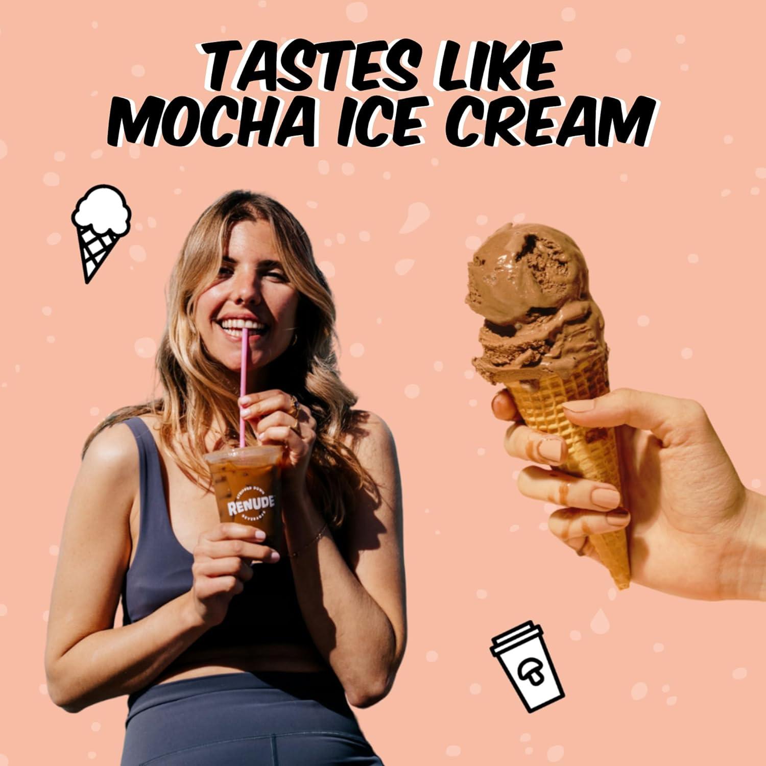 Renude Chagaccino - Polvo de Hongo Chaga 500mg - 10 Porciones