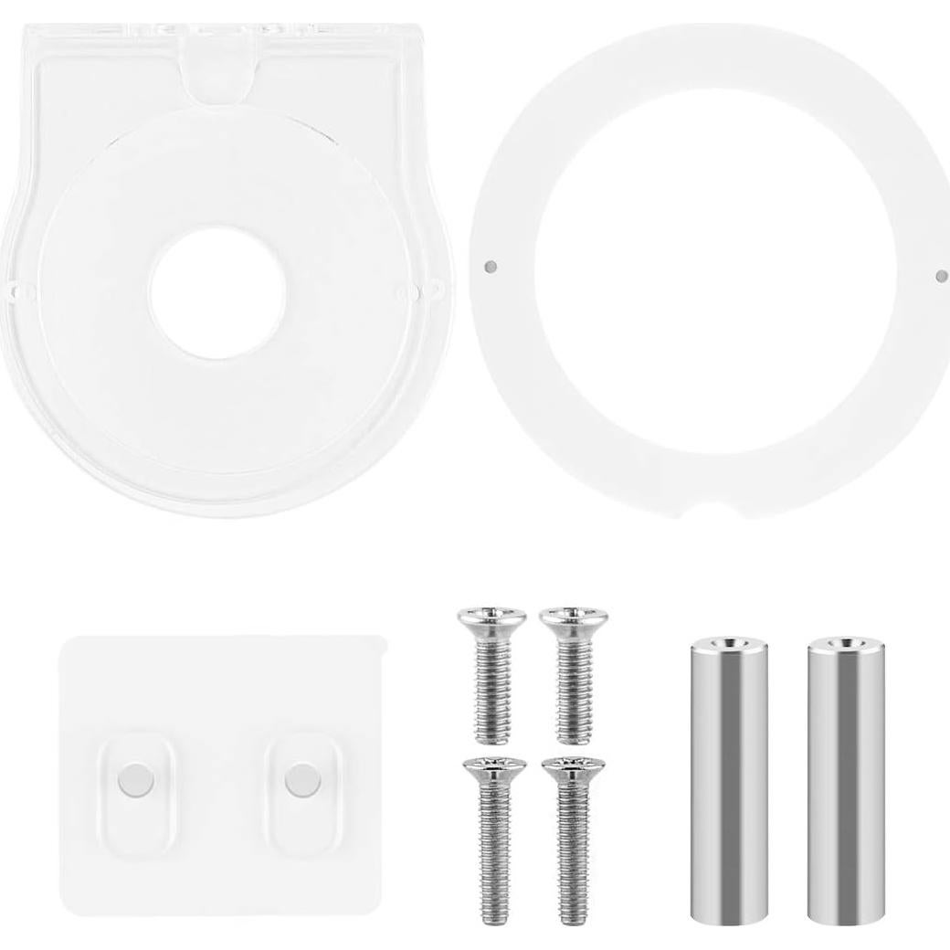 Soporte de Pared Acrílico Geekria para Echo Dot 3ra Gen Transparente