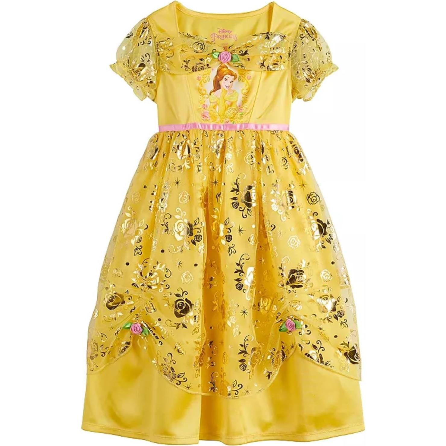 Camisón Disney Niñas 4T Encanto Frozen Sirenita